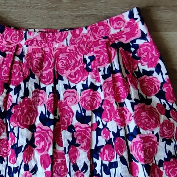VINEYARD VINES Kentucky Derby Rose  Skirt Women's Size 8 - Picture 13 of 13